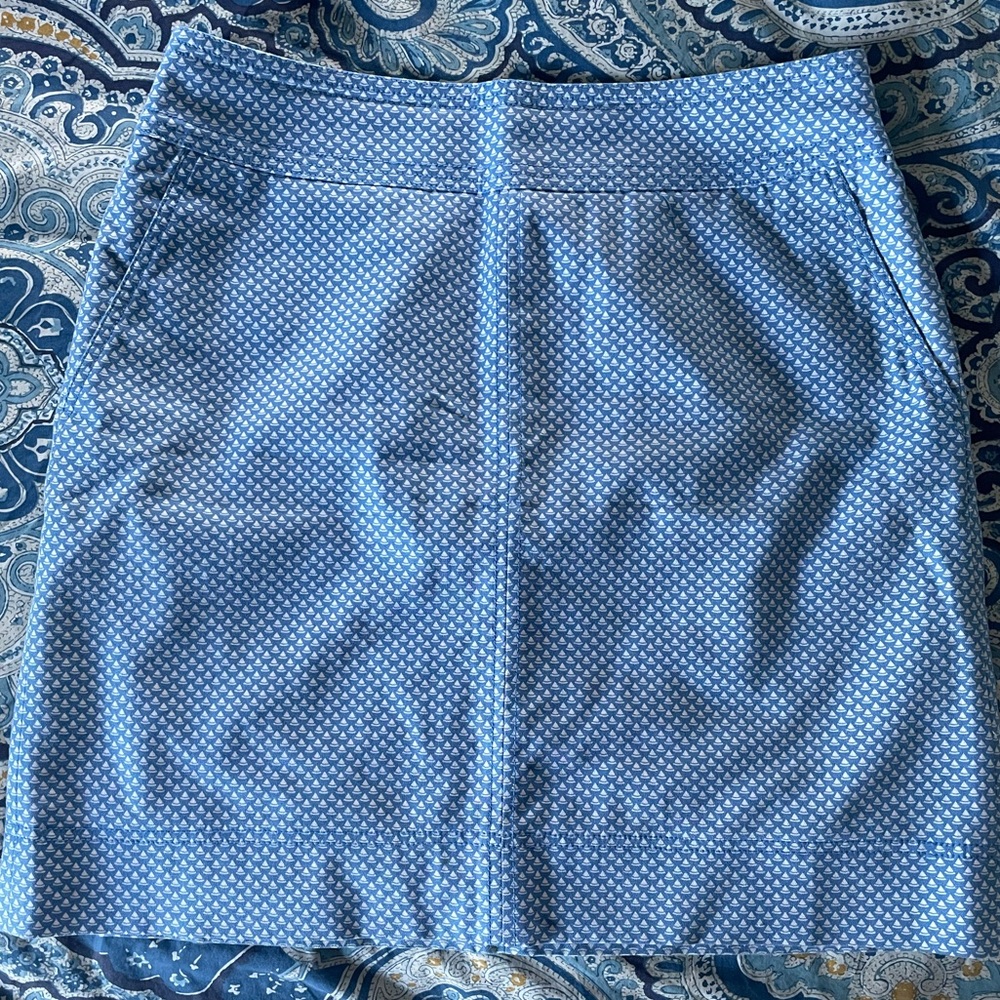 Talbots Sailboat Skirt